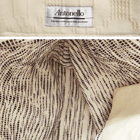 Antonello Tedde Large Cappriccioli Rombi Gray Tote - Picture 3 of 3